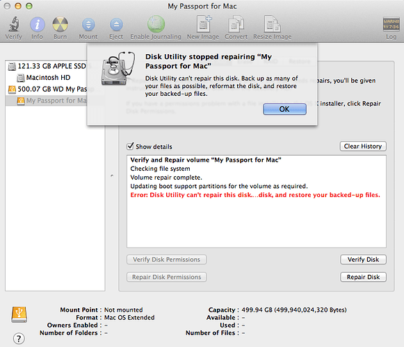 wd my passport for mac deleted my files